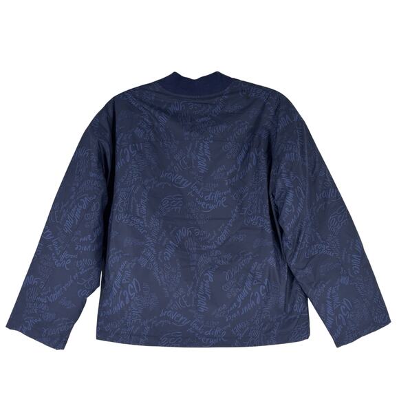 NEW Athleta Girl Simone Biles Convertible Jacket XL (14) Navy Blue NWT $99 MSRP - Picture 10 of 16